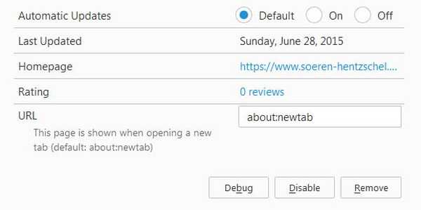 Mozilla supprime l'option permettant de modifier la page Nouvel onglet de Firefox
