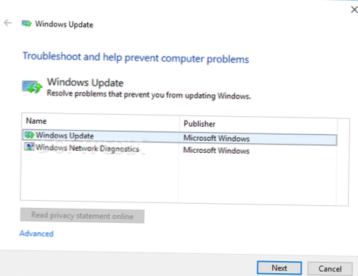 download troubleshooter for windows 7